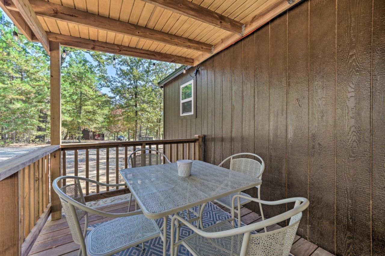 Stylish Cabin By Beavers Bend Hot Tub And Fire Pit Broken Bow Exterior foto